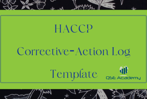 HACCP Corrective‑Action Log Template
