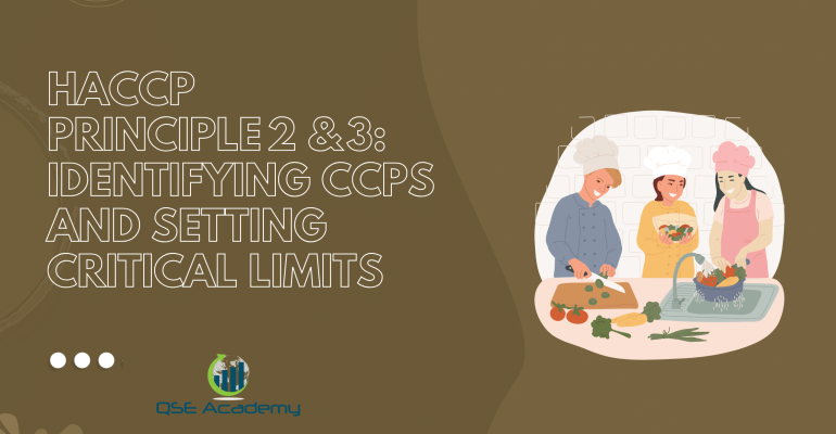 HACCP Principle 2 & 3 Identifying CCPs and Setting Critical Limits