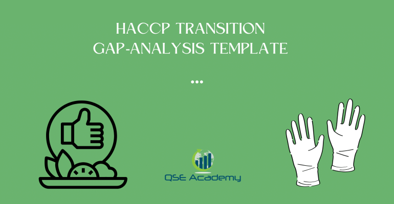 HACCP Transition Gap‑Analysis Template