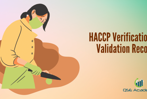 HACCP Verification & Validation Records