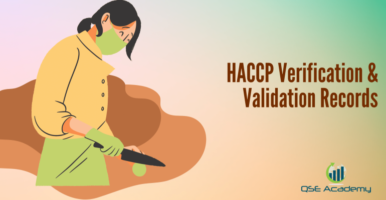 HACCP Verification & Validation Records