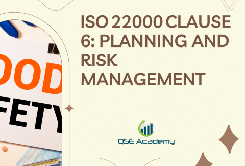 ISO 22000 Clause 6 Planning and Risk Management