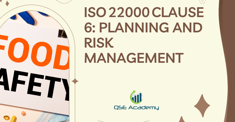 ISO 22000 Clause 6 Planning and Risk Management