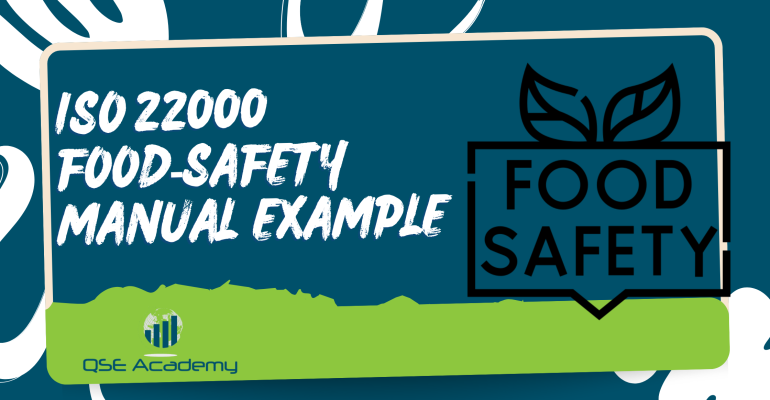 ISO 22000 Food‑Safety Manual Example