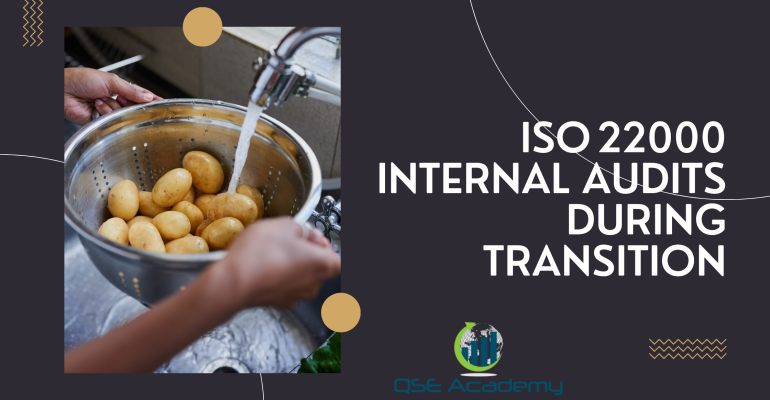 ISO 22000 Internal Audits During Transition