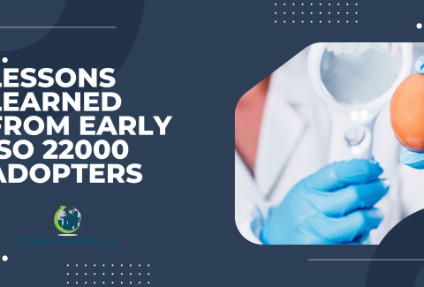 Lessons Learned from Early ISO 22000 Adopters