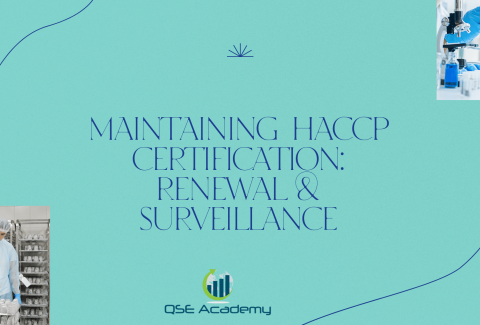 Maintaining HACCP Certification Renewal & Surveillance