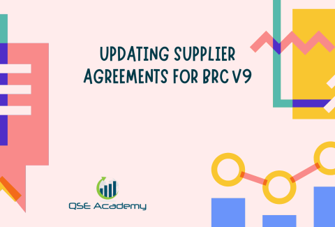 Updating Supplier Agreements for BRC V9