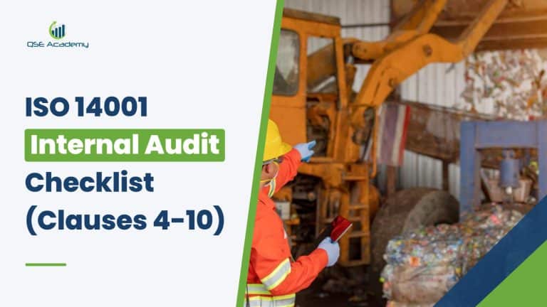 Preparing for Your ISO 14001 Internal Audit (Free Clauses 4-10 Checklist)